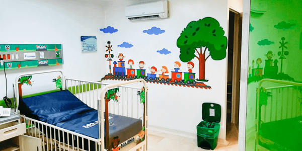 Diseño y construcción de pabellón de pediatría